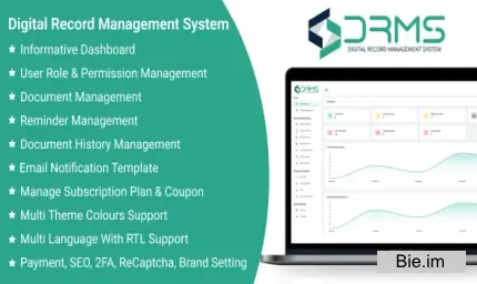 DRMS SaaS v2.0 - Digital Record Management System