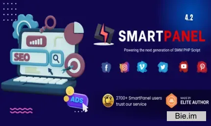 SmartPanel v4.2 - SMM Panel Script