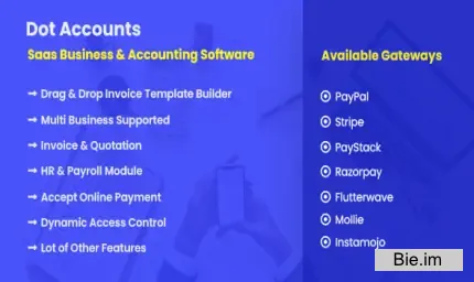 Dot Accounts v2.8 - SaaS Business & Accounting Software