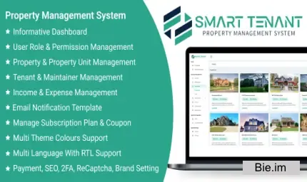 Smart Tenant SaaS v2.3 - Property Management System
