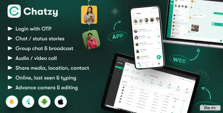 Chatzy v1.0.13 - Whatsap Clone Chat & Call App