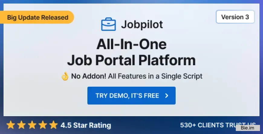 Jobpilot v3.21.0 - Job Portal Laravel Script
