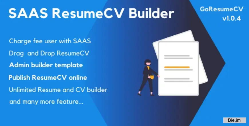GoResumeCV v1.0.4 - SAAS Resume Builder Online nulled