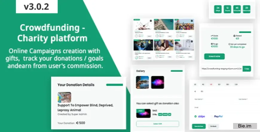 Crowdfunding v3.0.2 - Fund raising platform / Charity / Donation