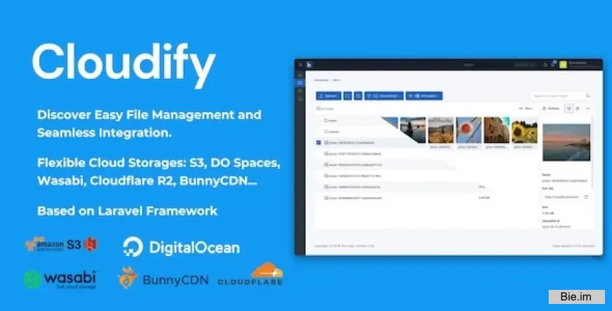 Cloudify v1.2.8 - Self-Hosted File Manager and Cloud Storage - nulled