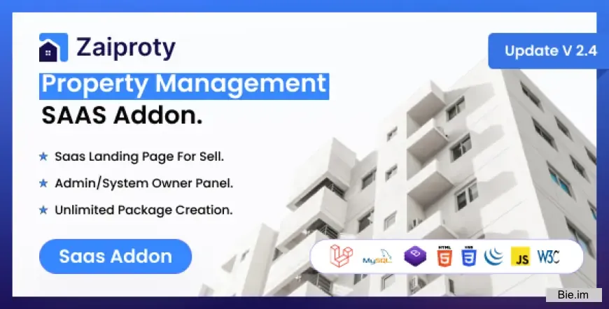 Zaiproty - Property Management SAAS Addon v2.4
