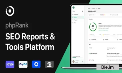 phpRank v17.0 - SEO Reports & Tools Platform (SaaS) - nulled