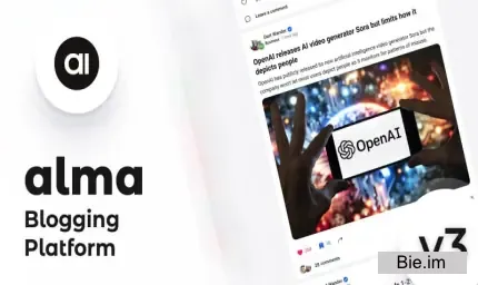 Alma v3.0 - Blogging Platform