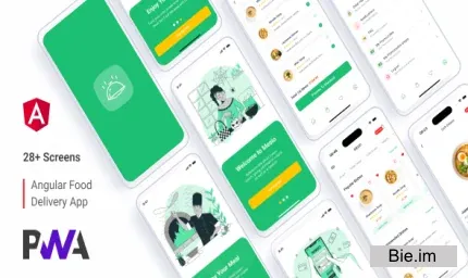 Mesio v1.0 – Food Delivery App (Payload CMS + Angular PWA)