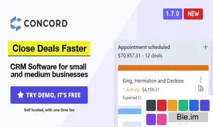 Concord v1.7.0 - Deals Management CRM