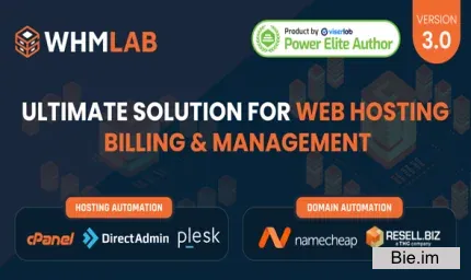 WHMLab v3.0.0 - Ultimate Solution For WebHosting Billing And Management - nulled