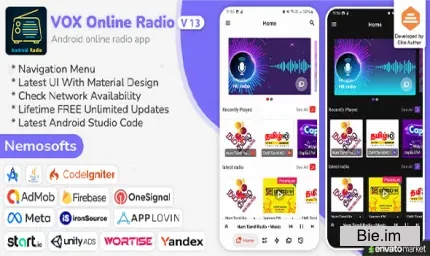 VOX Radio v13.1 - Online Radio Streaming - nulled