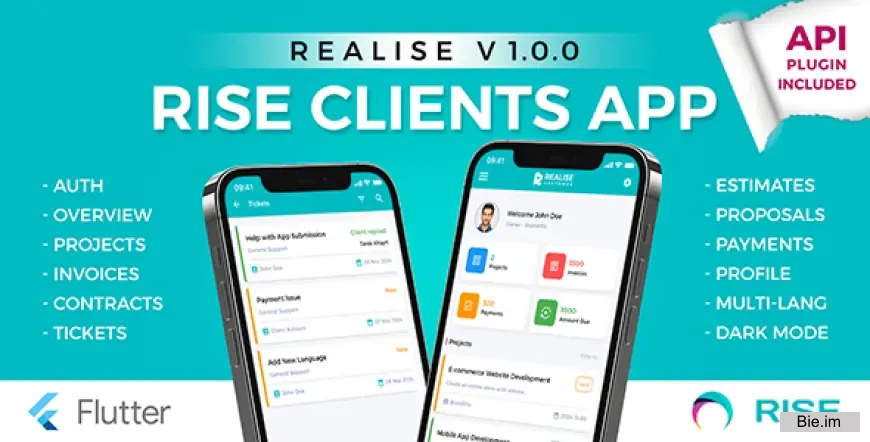 REALISE v1.0 - RISE CRM Customer Mobile App for Android and IOS