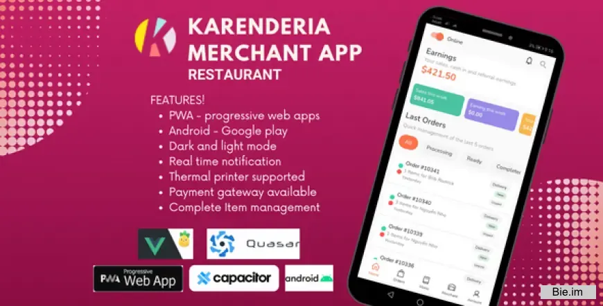 Karenderia Merchant App Restaurant v1.0.7