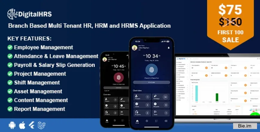 DigitalHR - A Complete HR Management System (Flutter) - 29 August 2025
