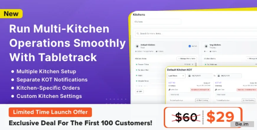 Multi-Kitchen Module for Tabletrack v1.0.3