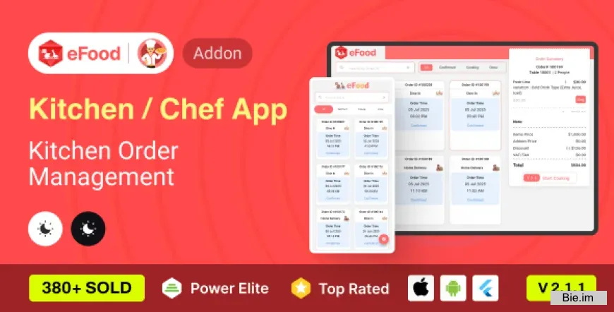 eFood - Kitchen/Chef App v2.1.1