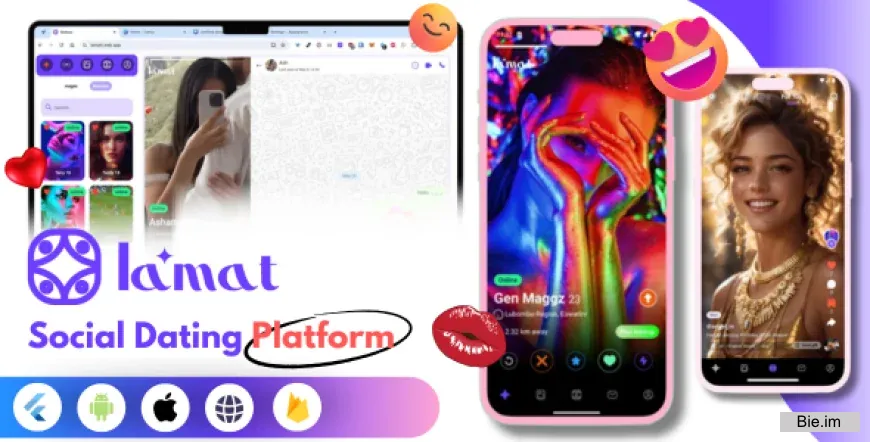 Lamat v4.0 - Ultimate Online Dating Platform, Video Dating, Live Stream