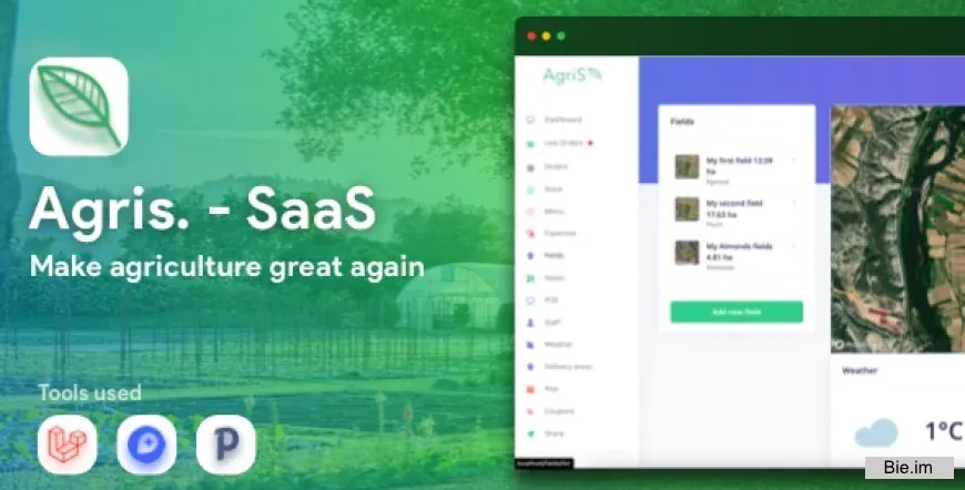 Agris v4.1.0 - SaaS platform script for agriculture