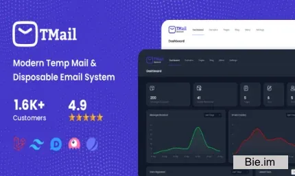 TMail v8.0.2 - Multi Domain Temporary Email System - nulled