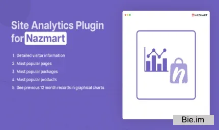 Site Analytics Plugin - Nazmart Multi-Tenancy eCommerce Platform (SAAS) - 8 September 2025