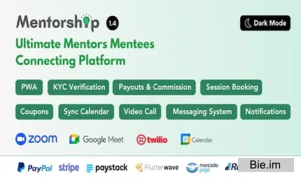 Mentorship v1.4.1 - Ultimate Mentors Mentees Connecting Platform