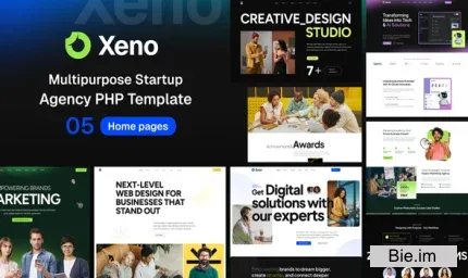 Xeno - Startup & Agency PHP Template v1.0.0