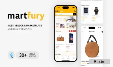 MartFury Flutter - Complete eCommerce Mobile Apps for Botble scripts 1.0