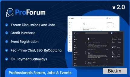 ProForum v2.0.0 - Professionals Forum and Jobs