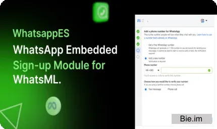WhatsappES v1.0.1 - WhatsApp Embedded Sign-up & Sign-in Module For WhatsML