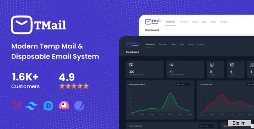 TMail v8.0.1 - Multi Domain Temporary Email System - nulled