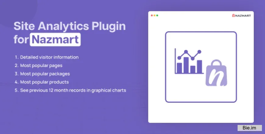 Site Analytics Plugin - Nazmart Multi-Tenancy eCommerce Platform (SAAS) - 8 September 2025