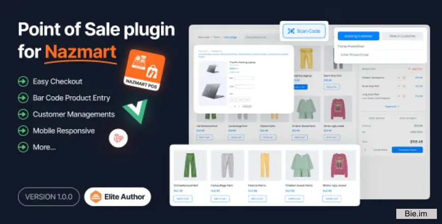 POS (Point Of Sales) Plugin - Nazmart Multi-Tenancy eCommerce Platform (SAAS) - 8 September 2025