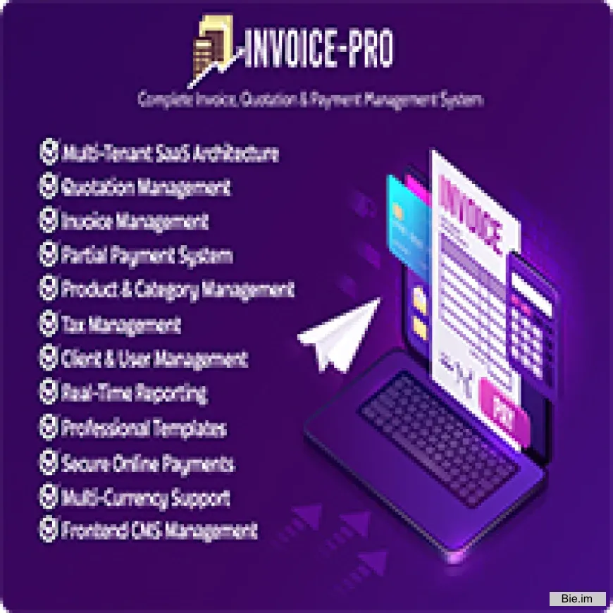 Invoice Pro v1.0.0 – SaaS Invoicing Billing System