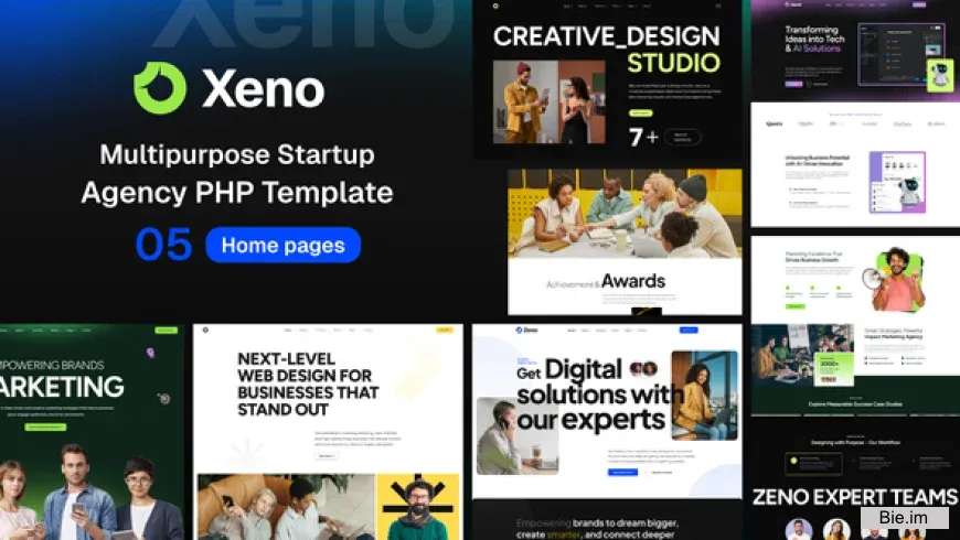 Xeno - Startup & Agency PHP Template v1.0.0