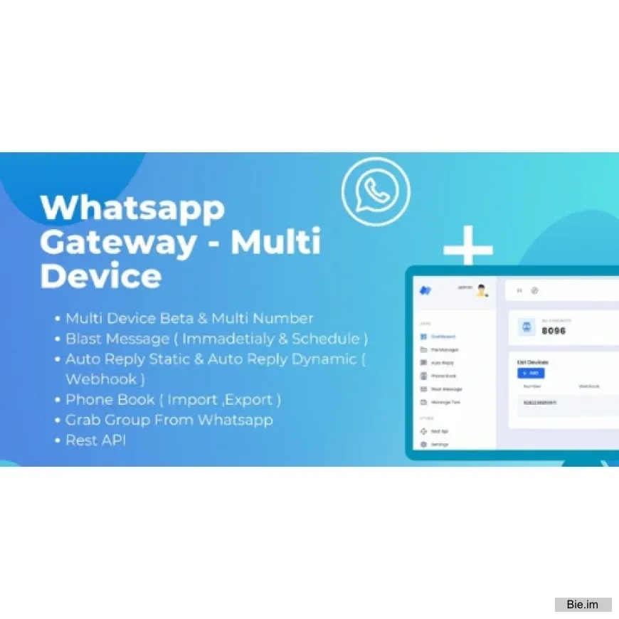 Wa Gateway - Multi device BETA - MPWA MD v9.6.0