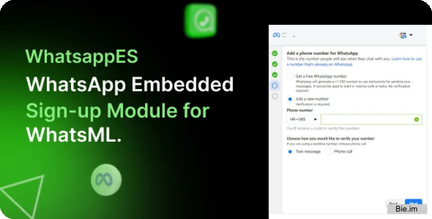 WhatsappES v1.0.1 - WhatsApp Embedded Sign-up & Sign-in Module For WhatsML