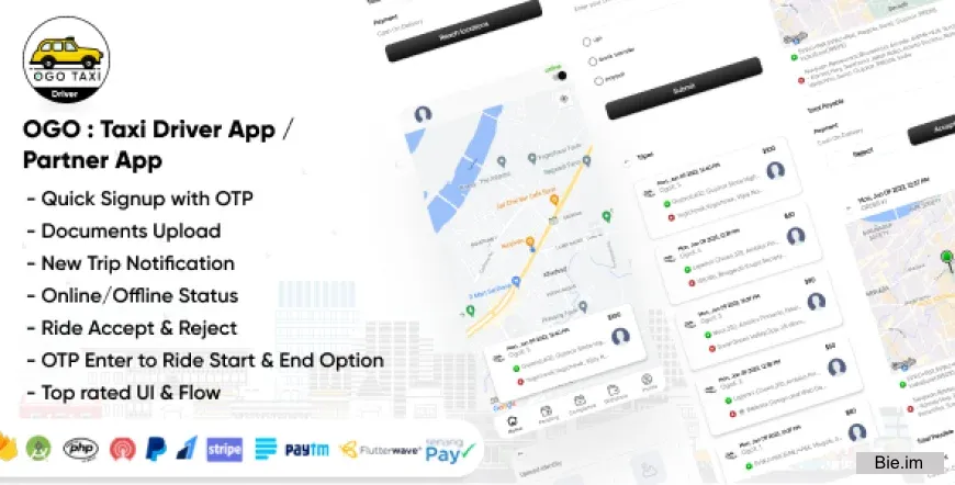 OGO - Taxi Driver App / Partner App