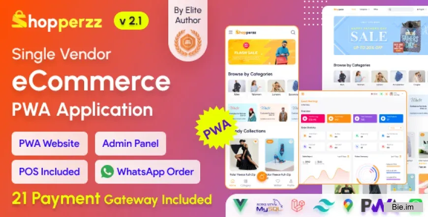 Shopperzz v2.0 - PWA eCommerce CMS with POS & WhatsApp Ordering - nulled
