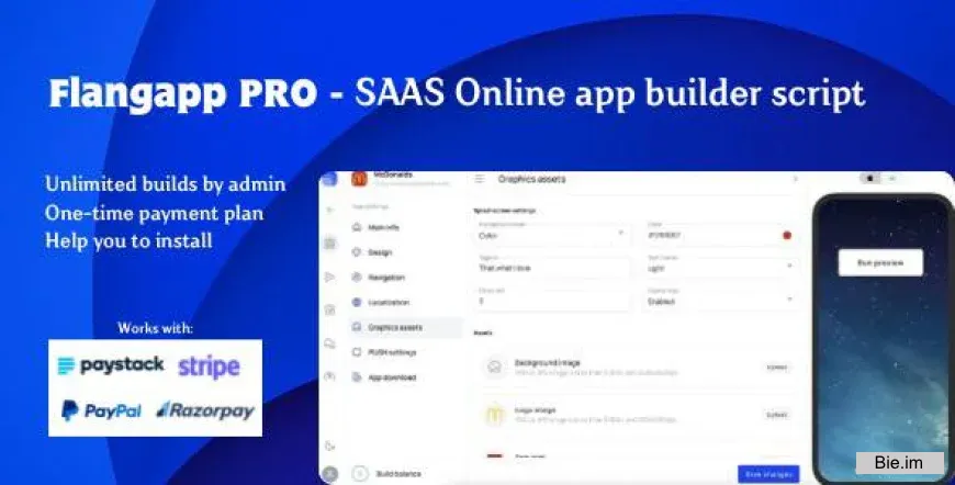 Flangapp PRO v2.9.4 - SAAS Online app builder from website