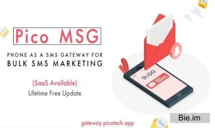 PicoMSG v1.6 - Phone As an SMS Gateway For Bulk SMS Marketing - nulled