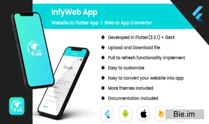Web to App - Convert Website to Flutter App - 1 October 2025