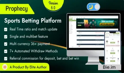 Prophecy v6.0 - Sports Betting Platform