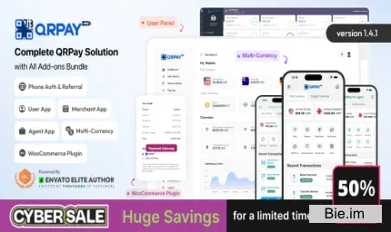 QRPay Pro v1.4.0 - Complete QRPay Solution with All Add-ons Bundle - nulled