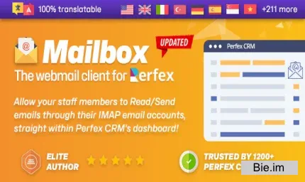 Mailbox v2.0.5 - Webmail based e-mail client module for Perfex CRM