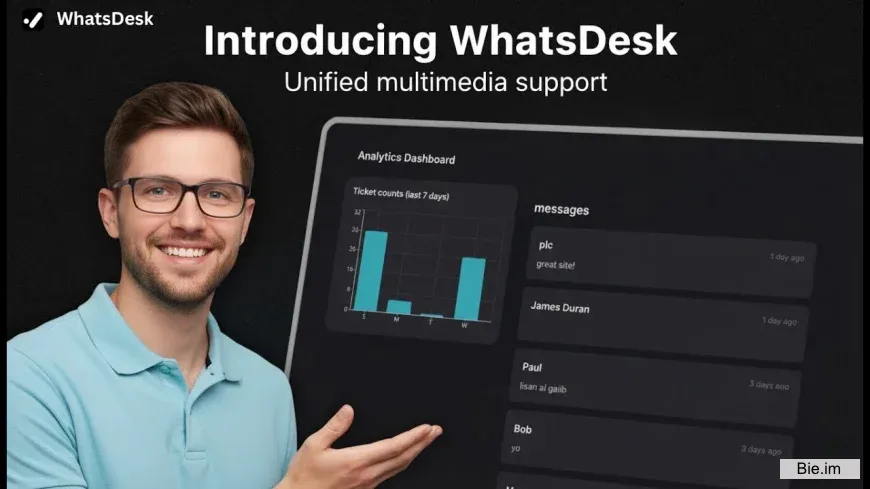 WhatsDesk Pro - AI-Powered Multilingual Support CRM BOT 1.0.0