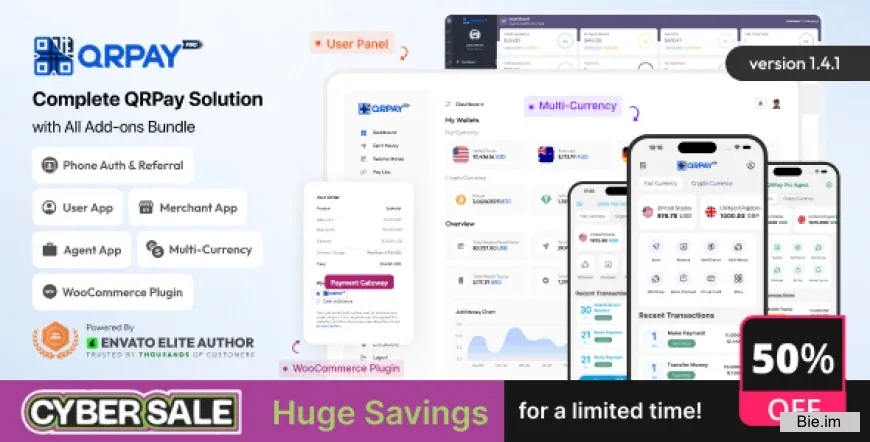 QRPay Pro v1.4.0 - Complete QRPay Solution with All Add-ons Bundle - nulled