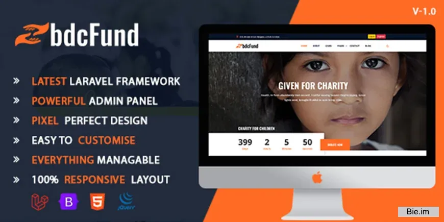bdcFund v1.0 – Charity and Donation platform