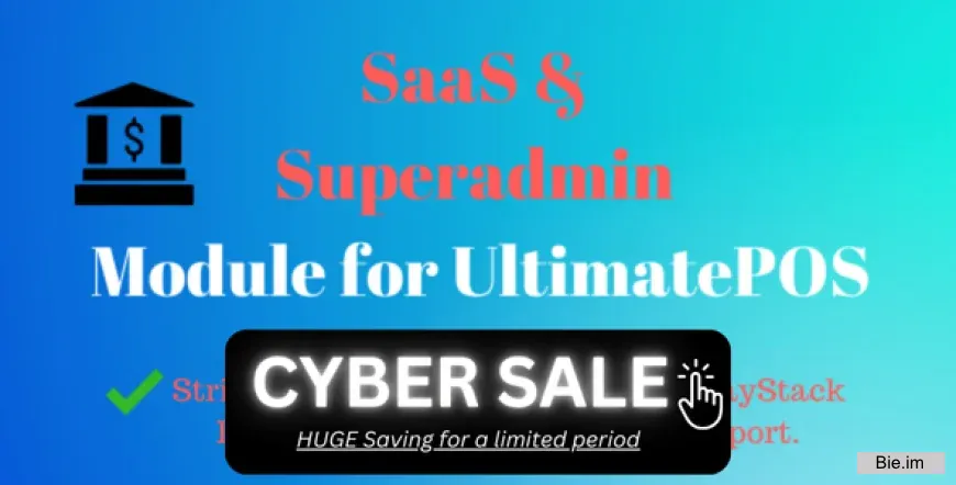 SaaS & Superadmin Module v6.4 for UltimatePOS - Advance