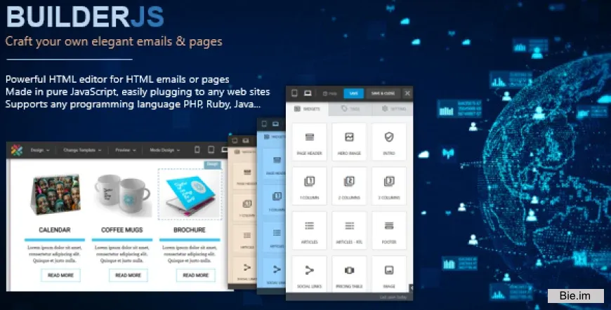 BuilderJS v6.0.4 - HTML Email & Page Builder